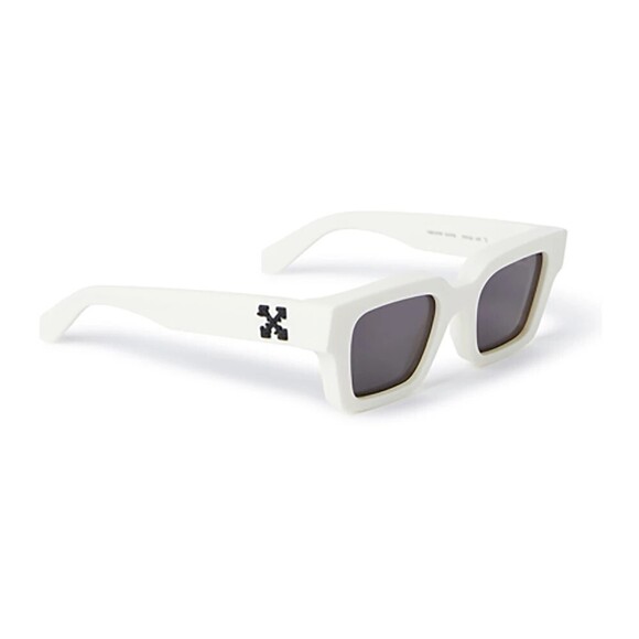 NWT Off-White Virgil White Dark 53mm Sunglasses